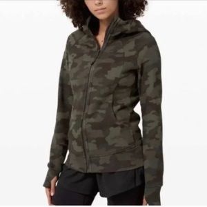 Lululemon Scuba Hoodie Full Zip Came SZ 4